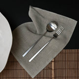 101 Copenhagen - Kogei Salad Servers - Brushed Steel - Salad Servers