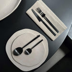 101 Copenhagen - Kogei Cutlery - Black (16 pcs) - Cutlery set