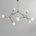 101 Copenhagen - Drop Chandelier Bulp, Grande - Grey (5m) - Chandelier