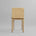 101 Copenhagen - Brutus Slim Dining Chair - Natural Oak - Dining Chair